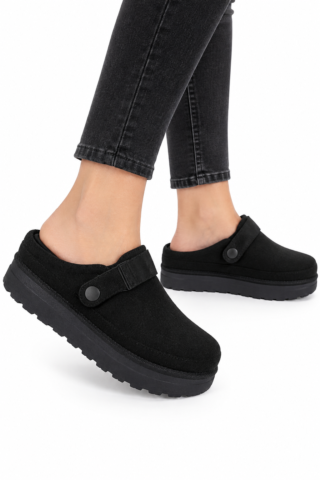 crne papuce XO-1258 BLACK