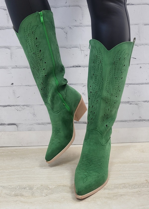 Ženske čizme CB58 green